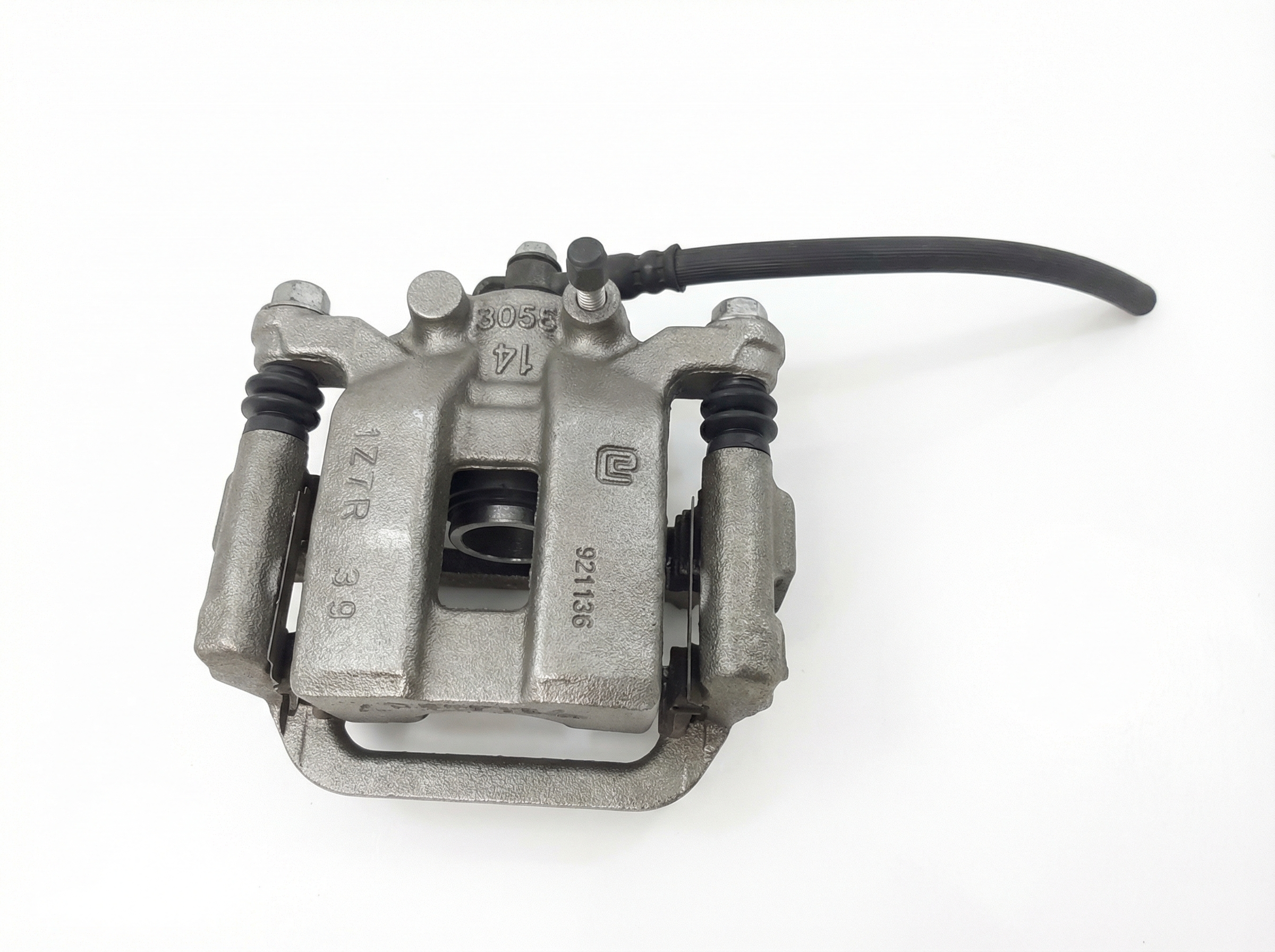 2017-2020 Nissan Rogue Sport Rear Disc Brake Caliper for Manual Parking Brake - Right (Passenger) (Used OEM)