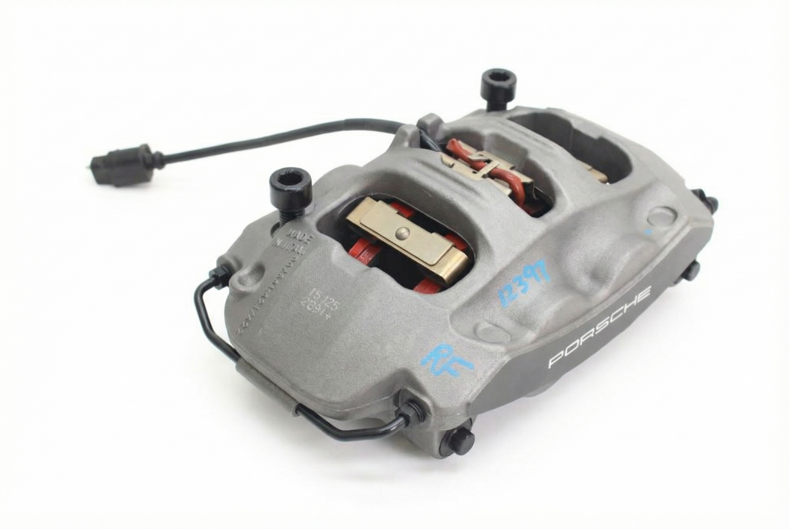 2013-2016 Porsche Boxster Front Disc Brake Caliper Assembly - Right (Passenger) (Used OEM)