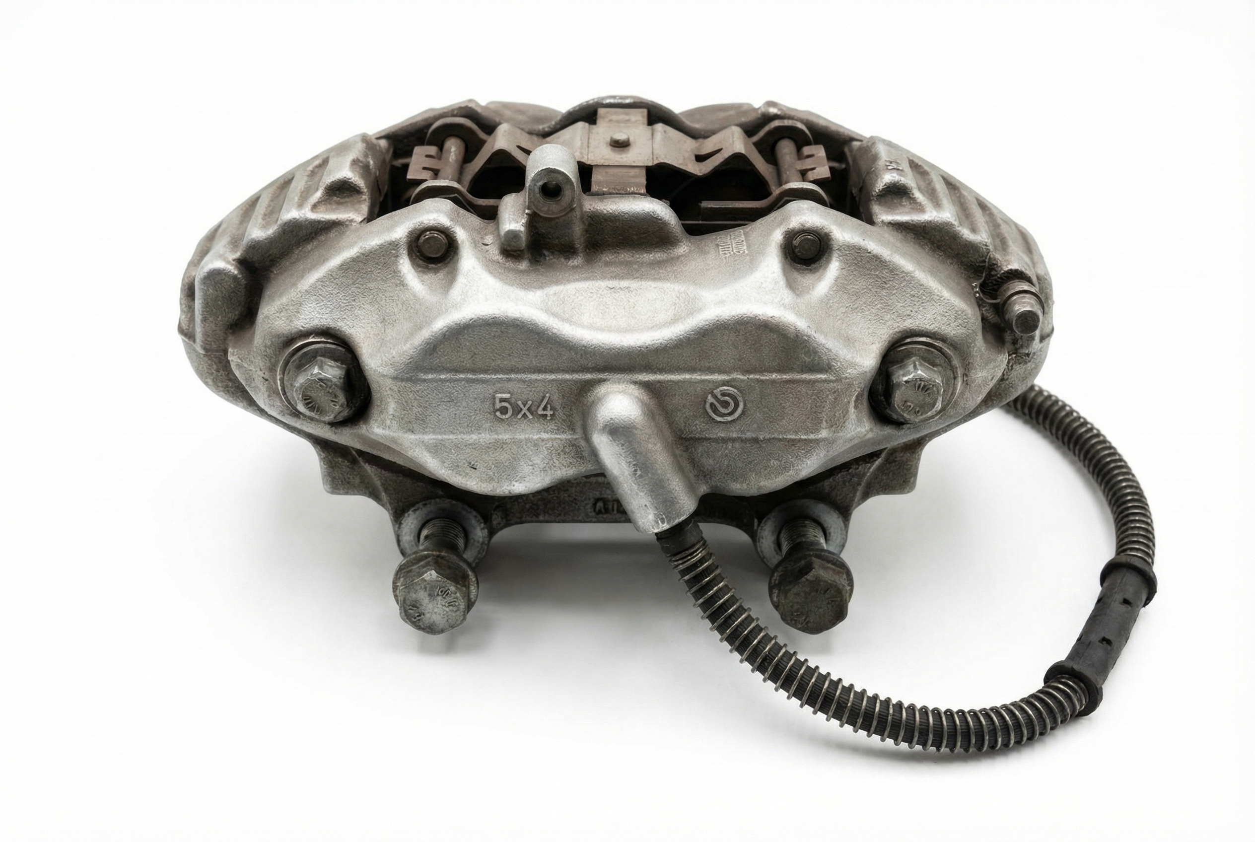 2010-2013 Mercedes-Benz S500 Front Disc Brake Caliper Assembly - Left (Driver) (Used OEM)