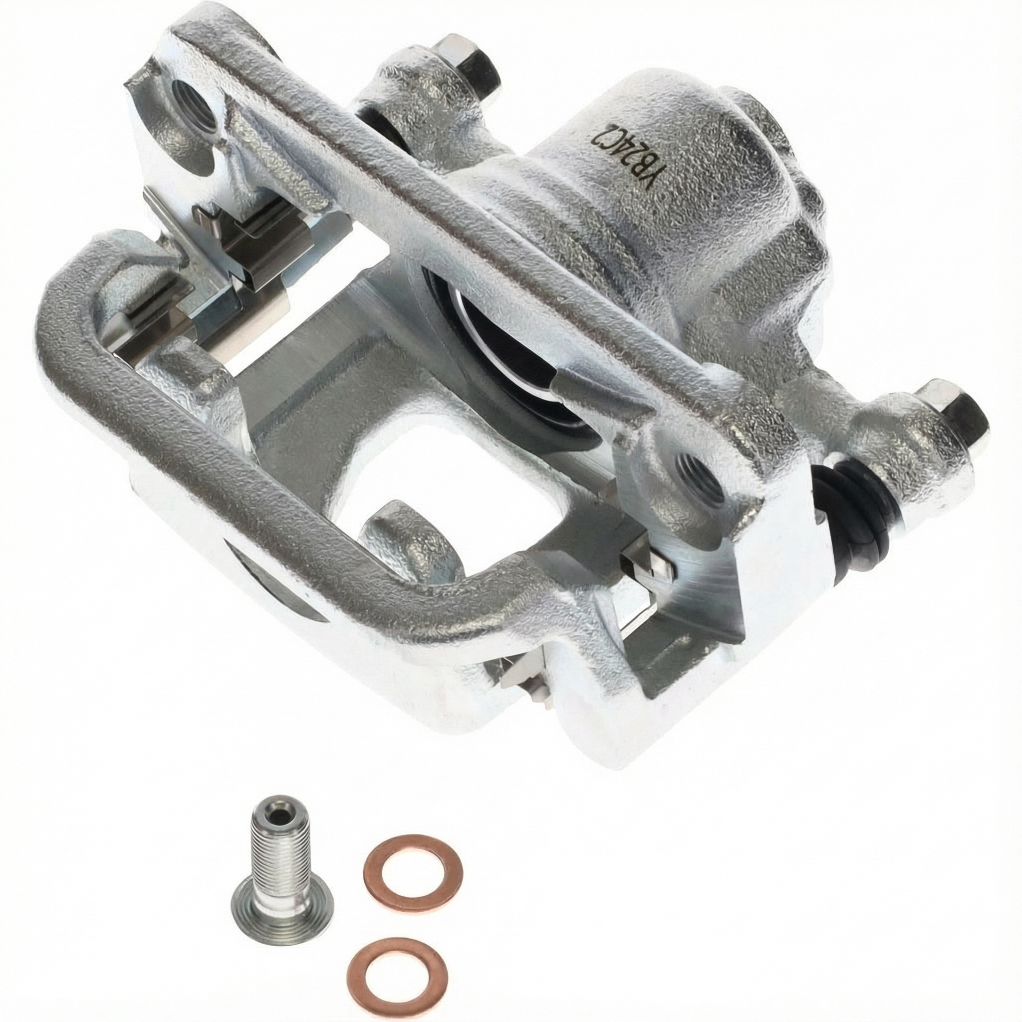 2011-2018 Porsche Cayenne Front Disc Brake Caliper Assembly - Right (Passenger) (Used OEM)