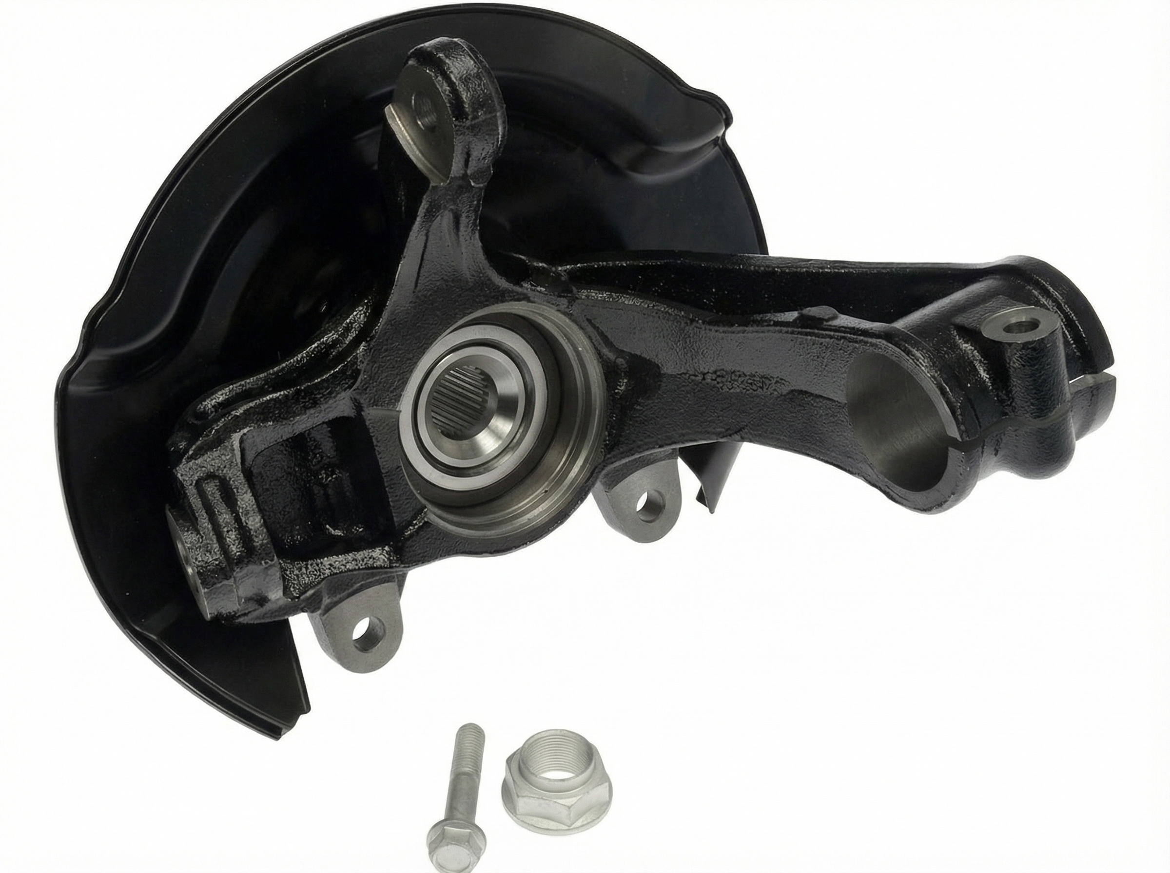 2003-2005 Honda Element Front Steering Knuckle - Left (Driver) (Used OEM)