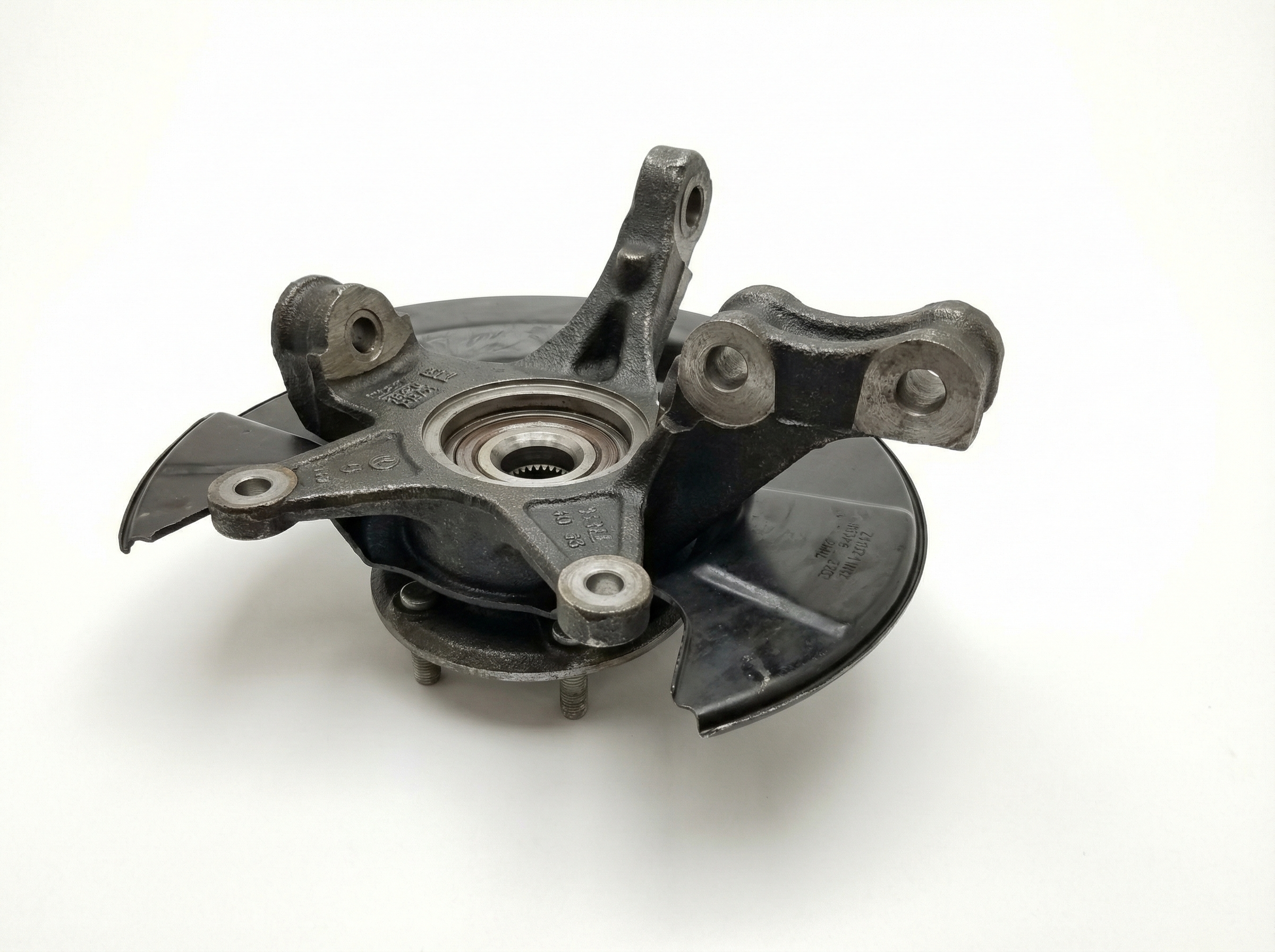 2005-2008 Honda Pilot Front Steering Knuckle - Left (Driver) (Used OEM)