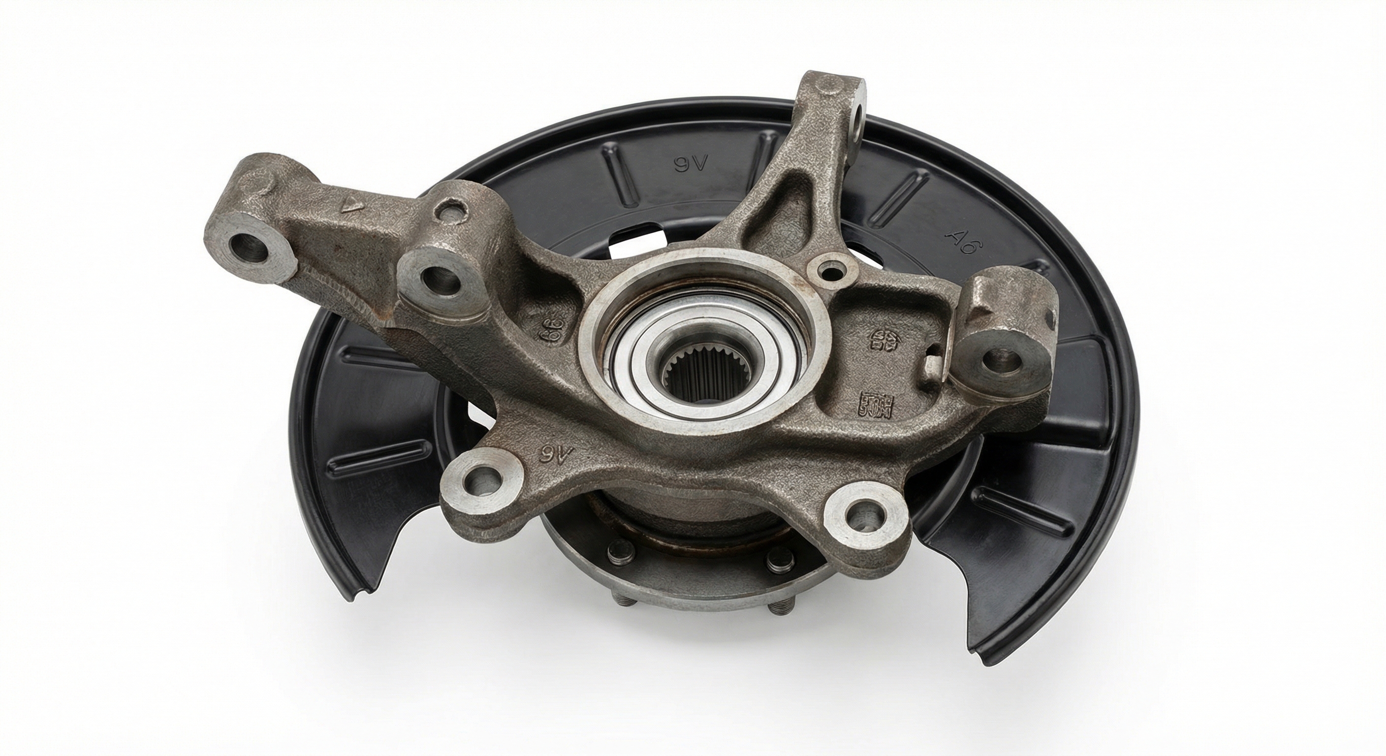 2003-2008 Honda Pilot Front Steering Knuckle - Left (Driver) (Used OEM)