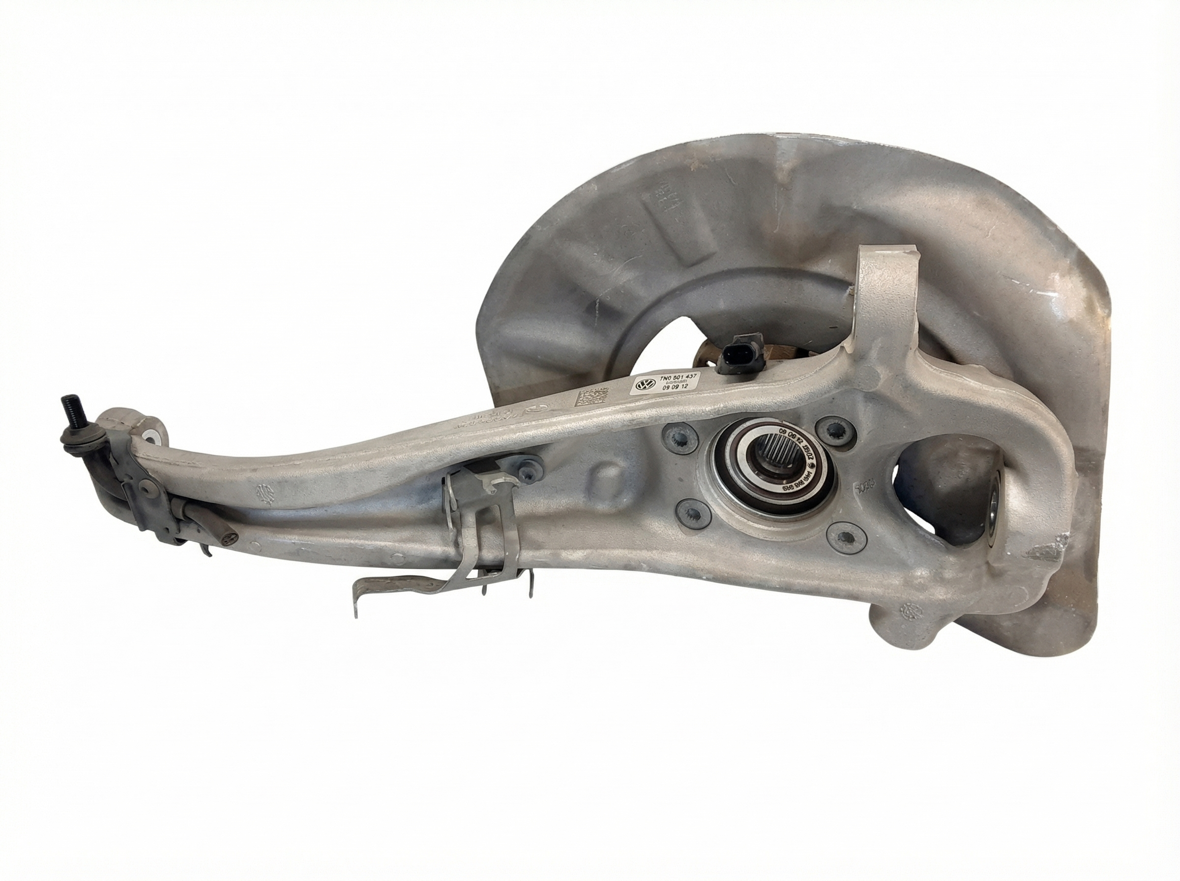 2011-2018 Porsche Cayenne Front Steering Knuckle (Less Hub) - Right (Passenger) (Used OEM)