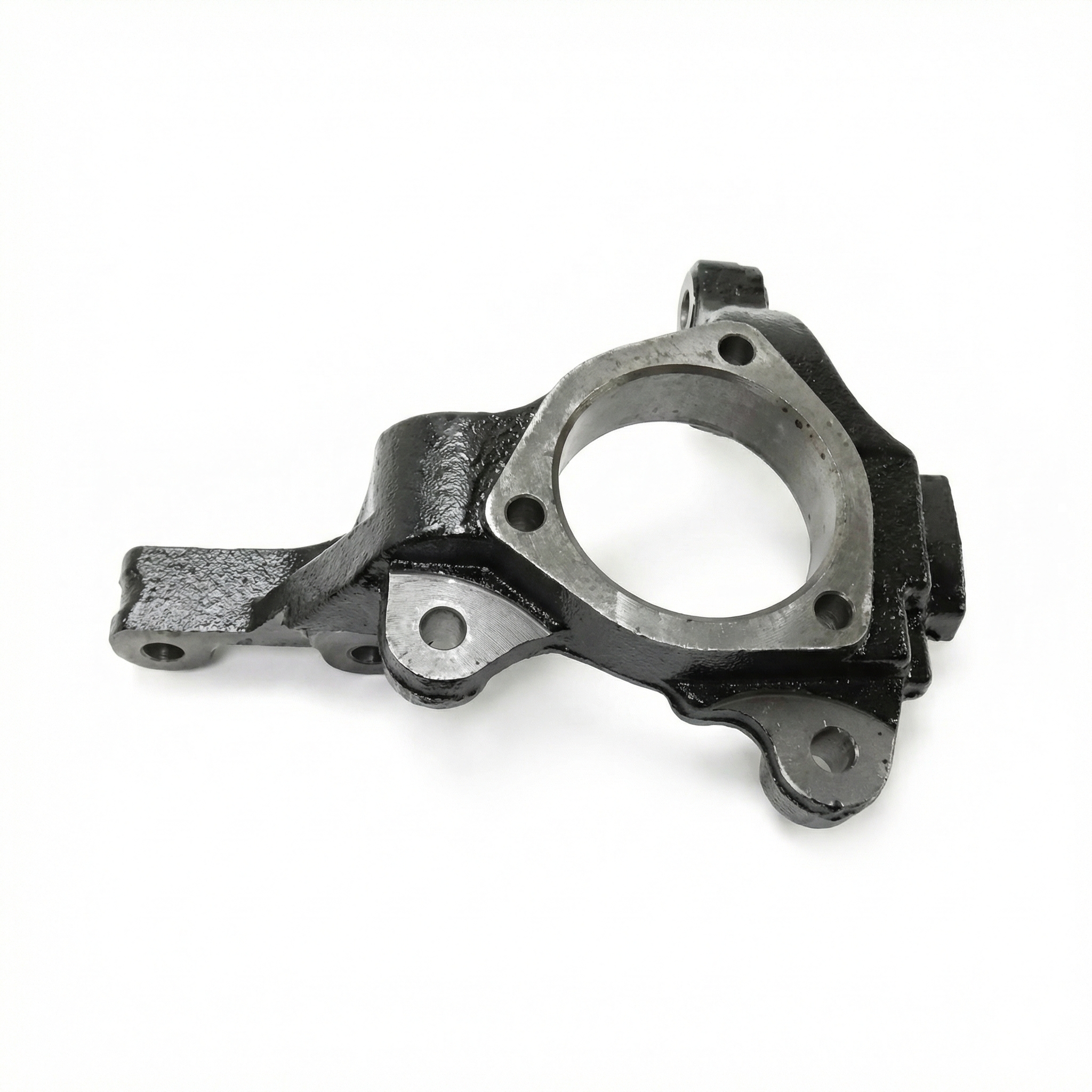 2006-2011 Hyundai Accent Front Steering Knuckle with ABS - Left (Driver) (Used OEM)