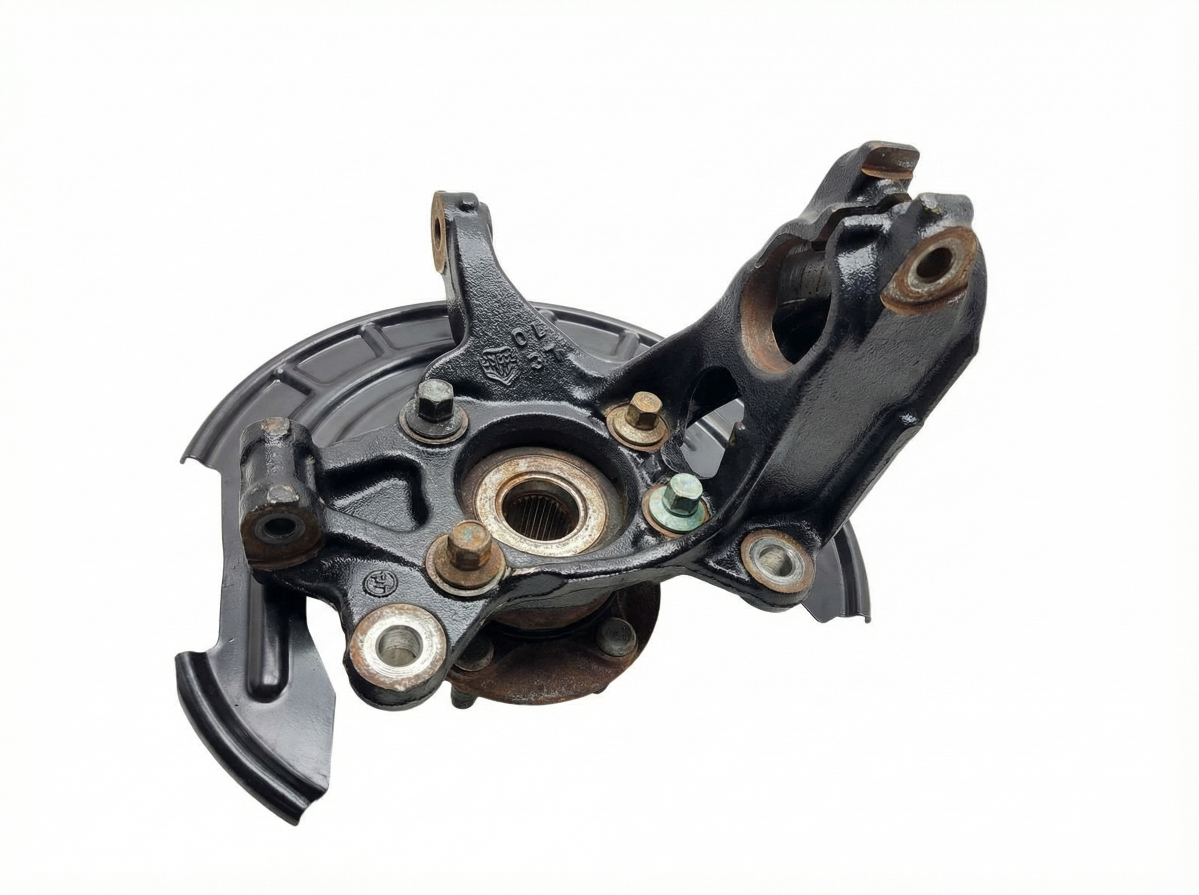 2019-2022 Mazda 3 Front Steering Knuckle Less Hub - Left (Driver) (Used OEM)