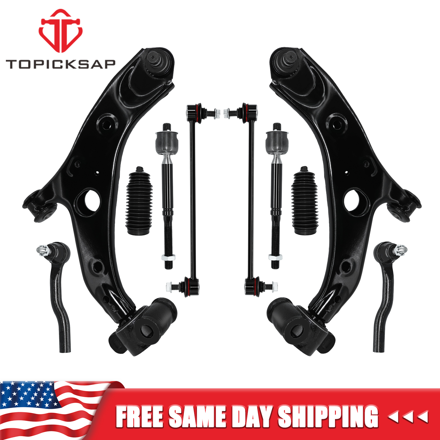 2014-2016 Mazda 3 Lower Suspension Control Arm - Front, Left (Driver) (Used OEM)
