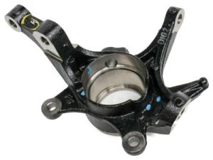 2013 Hyundai Elantra Coupe Silver Front Steering Knuckle Assembly - Right (Passenger) (Used OEM)