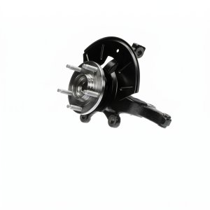 2012-2017 Kia Rio Front Steering Knuckle Hub and Lower Control Arm Assembly - Left (Driver) (Used OEM)