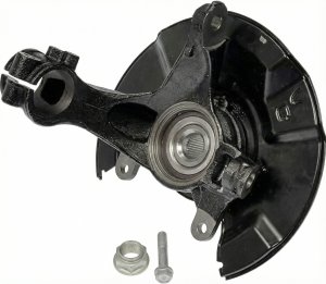 2007-2008 BMW 750i Steering Knuckle with Electronic Damping Control - Right (Passenger) (Used OEM)