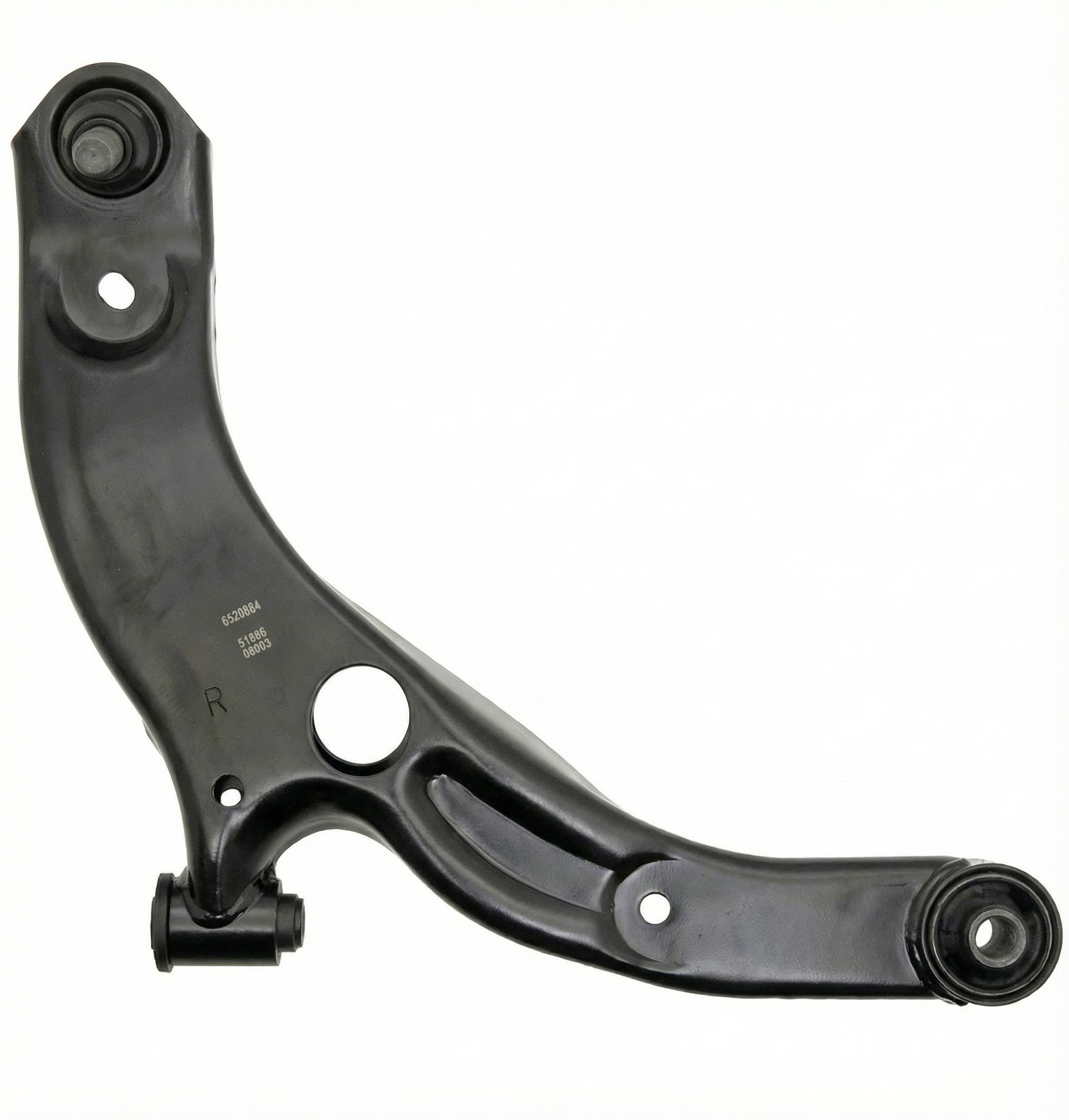 2011-2018 Audi A8 Upper Forward Suspension Control Arm - Front, Right (Passenger) (Used OEM)