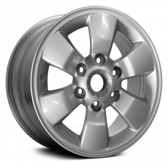 2003-2009 Toyota 4Runner Silver 16x7 6-Spoke Silver Painted Alloy Wheel (Remanufactured OEM)