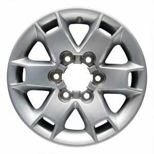 2005-2015 Toyota Tacoma 17-Inch 6-Spoke TRD Hyper Alloy Wheel (Remanufactured OEM)