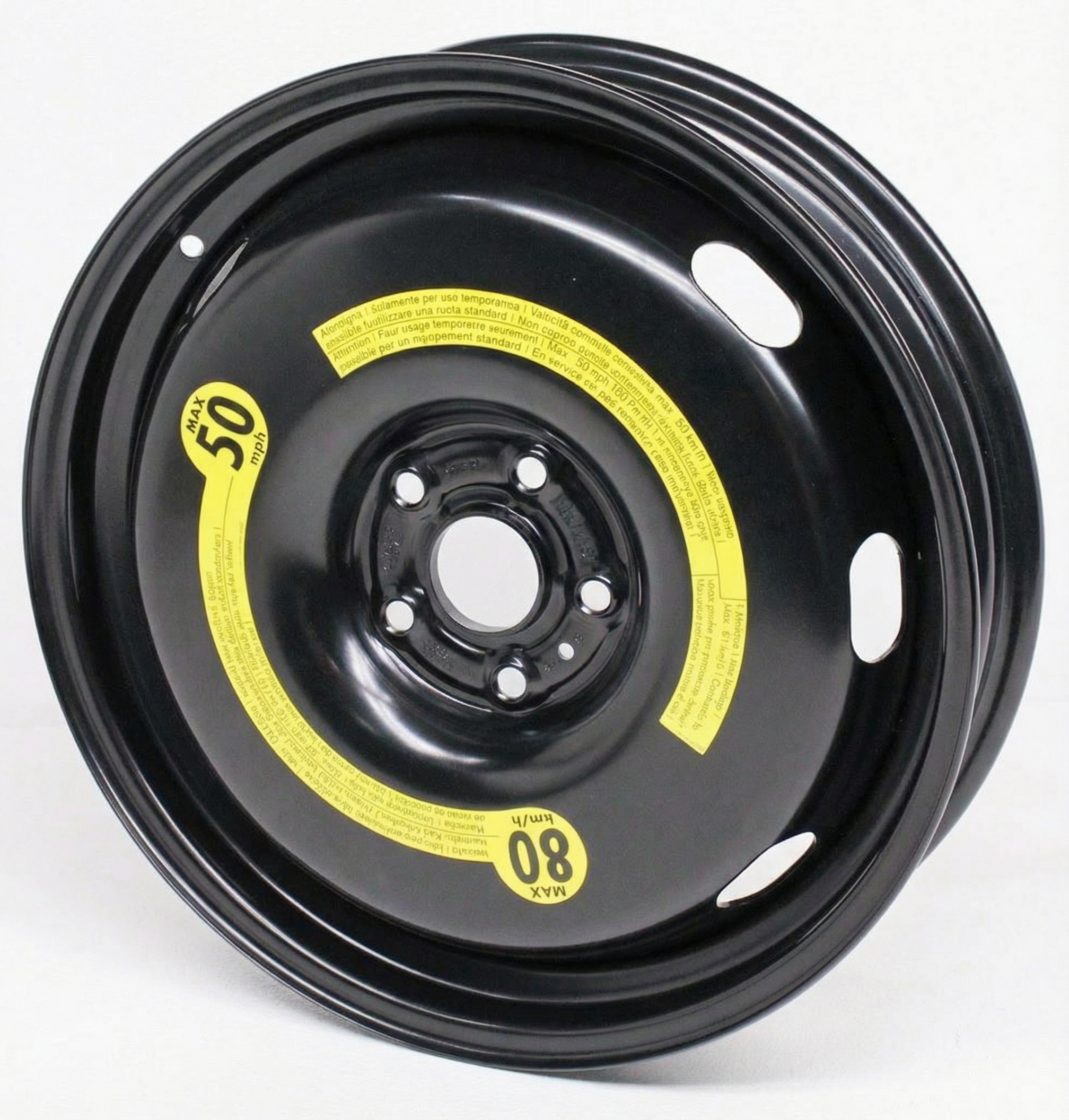2009-2017 Volkswagen Tiguan 18x4 Steel Compact Spare Wheel with Tire (Used OEM)