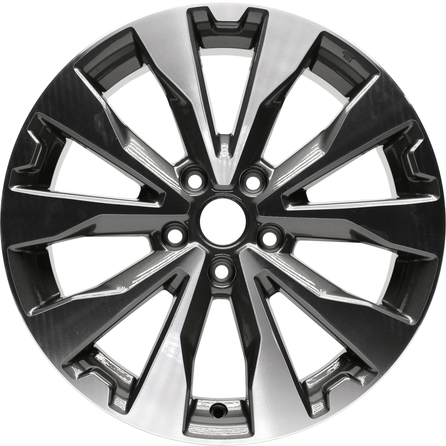 2013-2014 Subaru Legacy Silver Machined Silver Alloy Wheel (Remanufactured OEM)