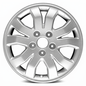 2005-2006 Honda CR-V Silver Silver Painted Alloy Wheel (Remanufactured OEM)