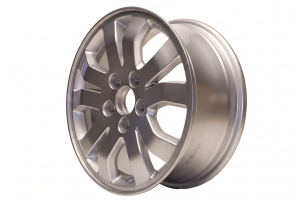 2005-2006 Honda CR-V Silver 16x6.5 10-Spoke Silver Painted Alloy Wheel (Remanufactured OEM)