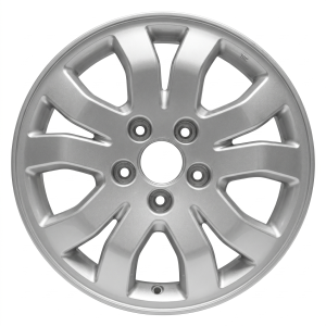 2005-2006 Honda CR-V Silver 16x6.5 10-Spoke Silver Alloy Wheel (Remanufactured OEM)