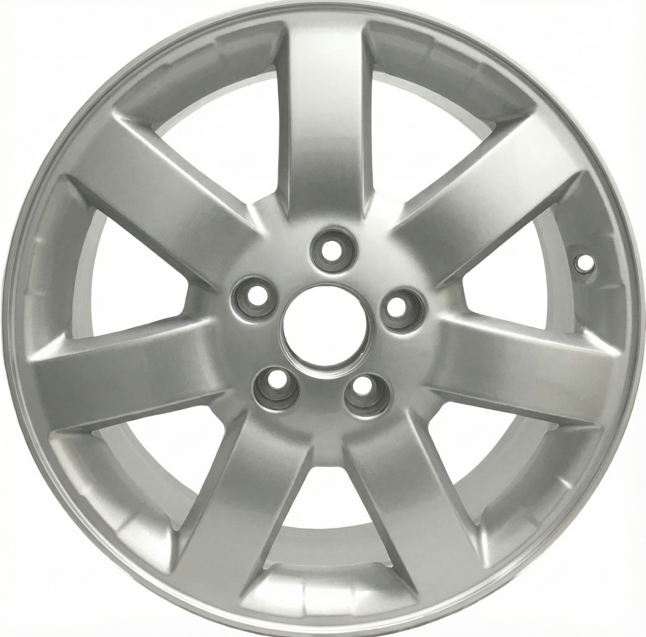 2007-2011 Honda CR-V Silver 17x6.5 7-Spoke Silver Painted Alloy Wheel (Remanufactured OEM)