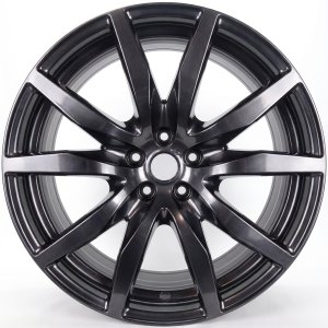 2012-2016 Nissan GT-R Blue 20x10.5 10-Spoke Charcoal Painted Rear Alloy Wheel (Used OEM)