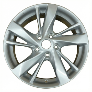 2013-2016 Nissan Altima Silver 17x7.5 10-Spoke Silver Painted Alloy Wheel (Remanufactured OEM)