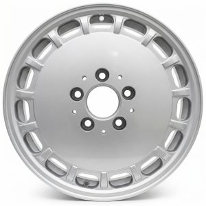 2007-2013 Mercedes-Benz S600 Silver 19x9.5 18-Spoke Bright Hyper Alloy Rear Wheel (Remanufactured OEM)