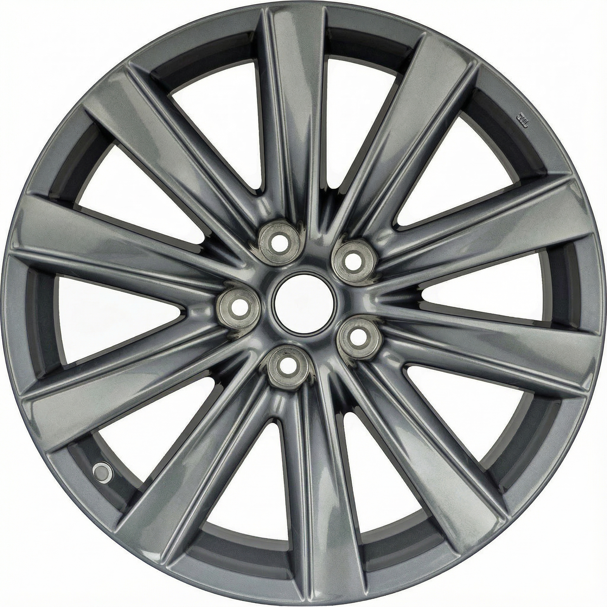 2018-2021 Mazda 6 Black 19x7.5 Painted Charcoal Alloy Wheel (Remanufactured OEM)