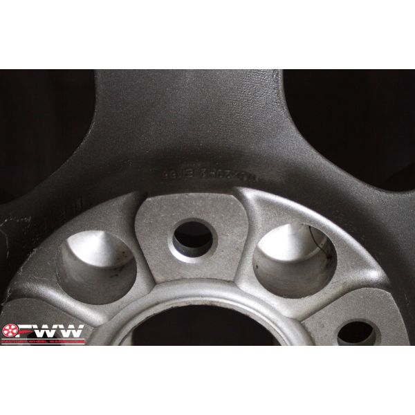 2010-2016 Porsche Panamera Black 20-Inch 5 Double-Spoke Machined Black Alloy Wheel (Remanufactured OEM)