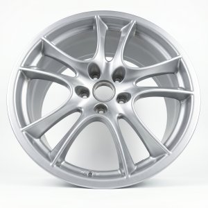 2004-2008 Porsche Cayenne 17x7.5 10-Spoke Alloy Wheel (Used OEM)