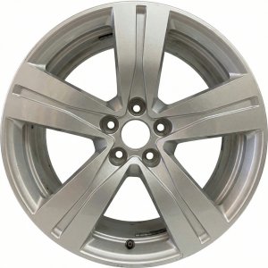2017-2019 Audi Q7 Silver 18x8 5-Spoke Painted Silver Alloy Wheel (Remanufactured OEM)