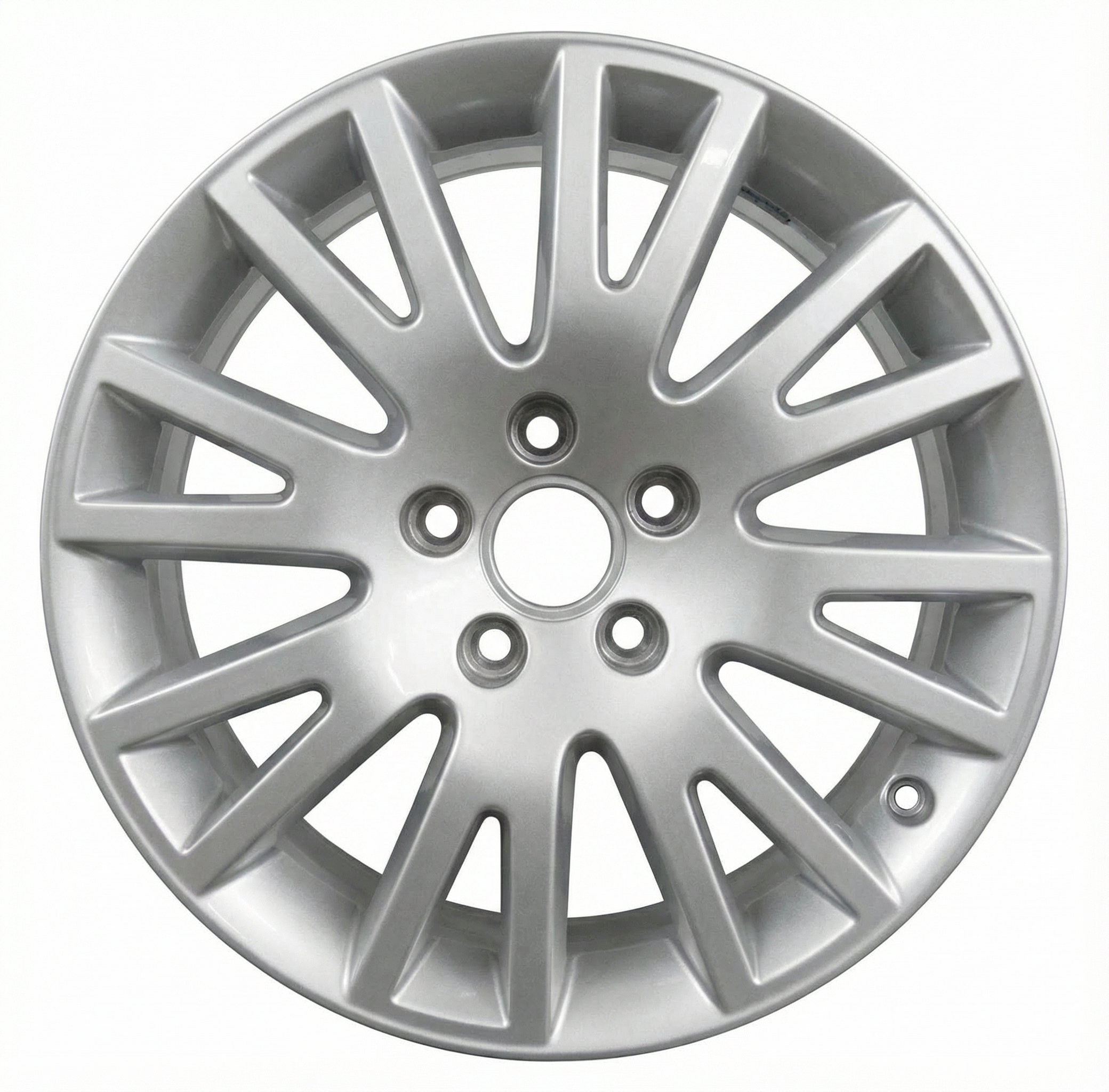 2005-2009 Audi A4 17x7.5 16-Spoke Silver Painted Alloy Wheel (Used OEM)