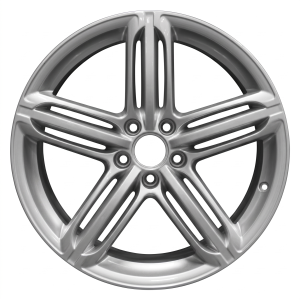 2009 Audi A3 19x9 5-Spoke Slotted Alloy Wheel (Used OEM)