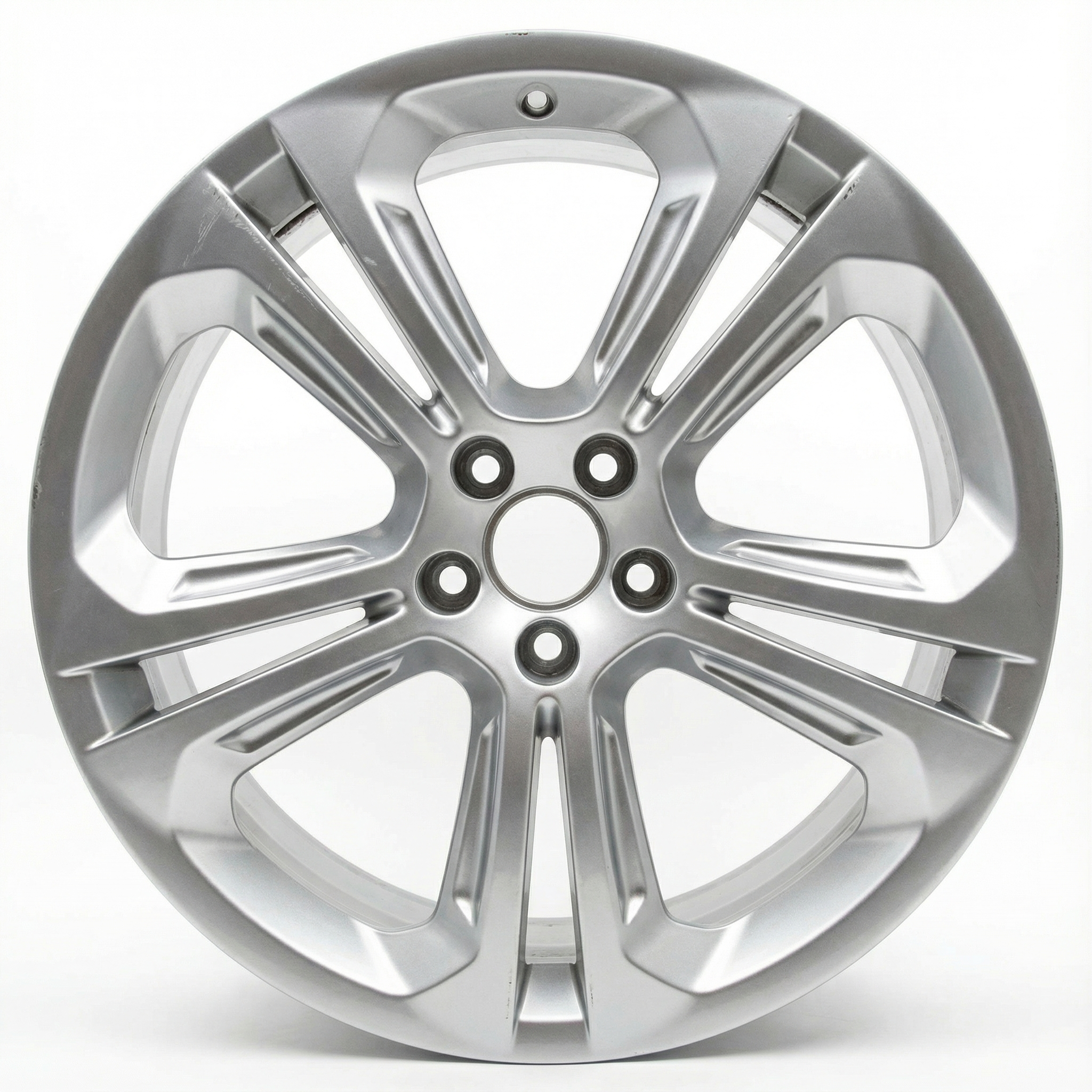2014-2017 Audi SQ5 Black 5 Double Spoke Charcoal Painted Alloy Wheel (Remanufactured OEM)