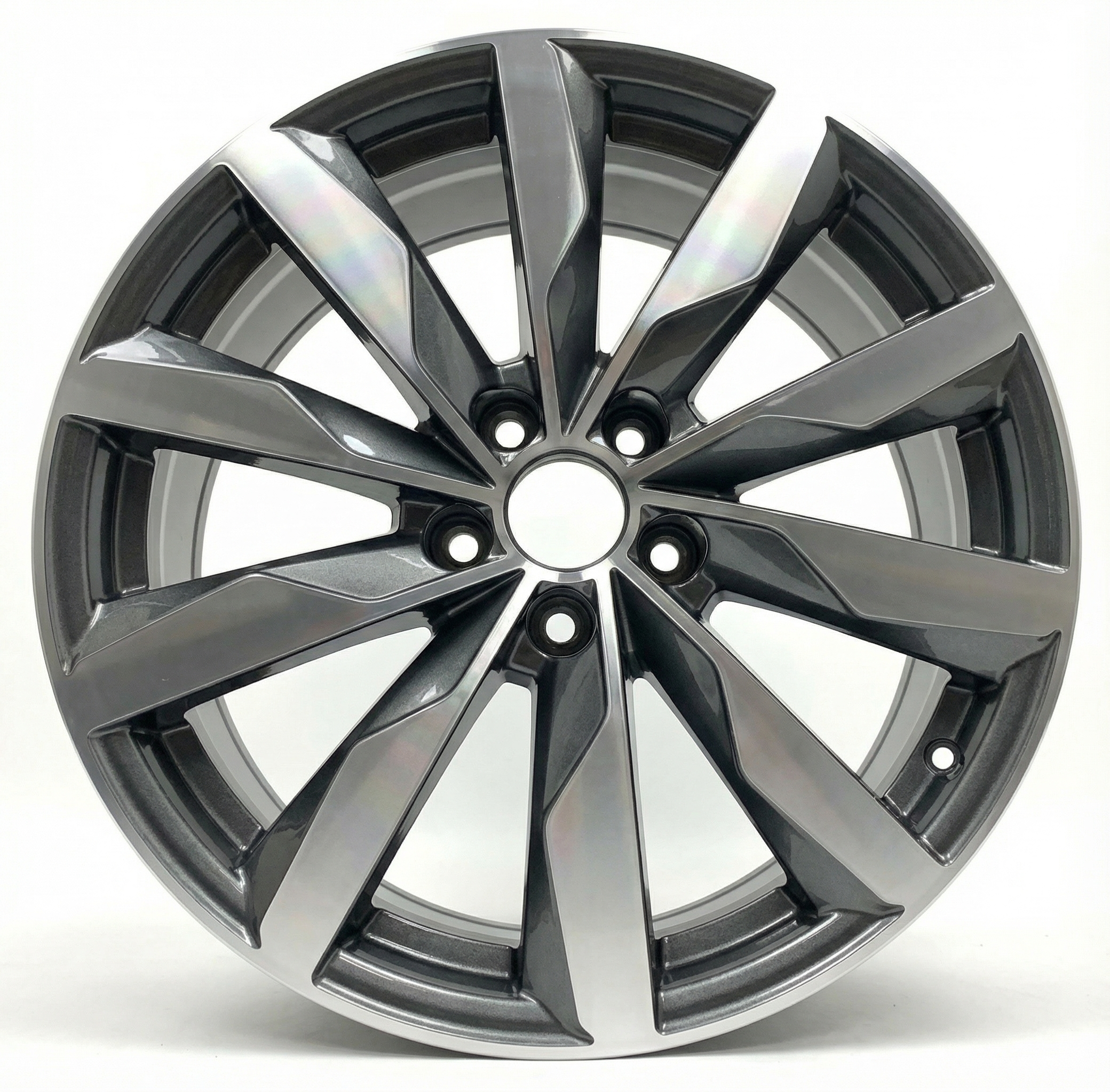 2016-2023 Audi A4 10-Spoke Machined Silver Alloy Wheel (Used OEM)