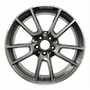2016-2019 Mercedes-Benz C300 Gray 19x8.5 Machined Charcoal Alloy Rear Wheel (Remanufactured OEM)