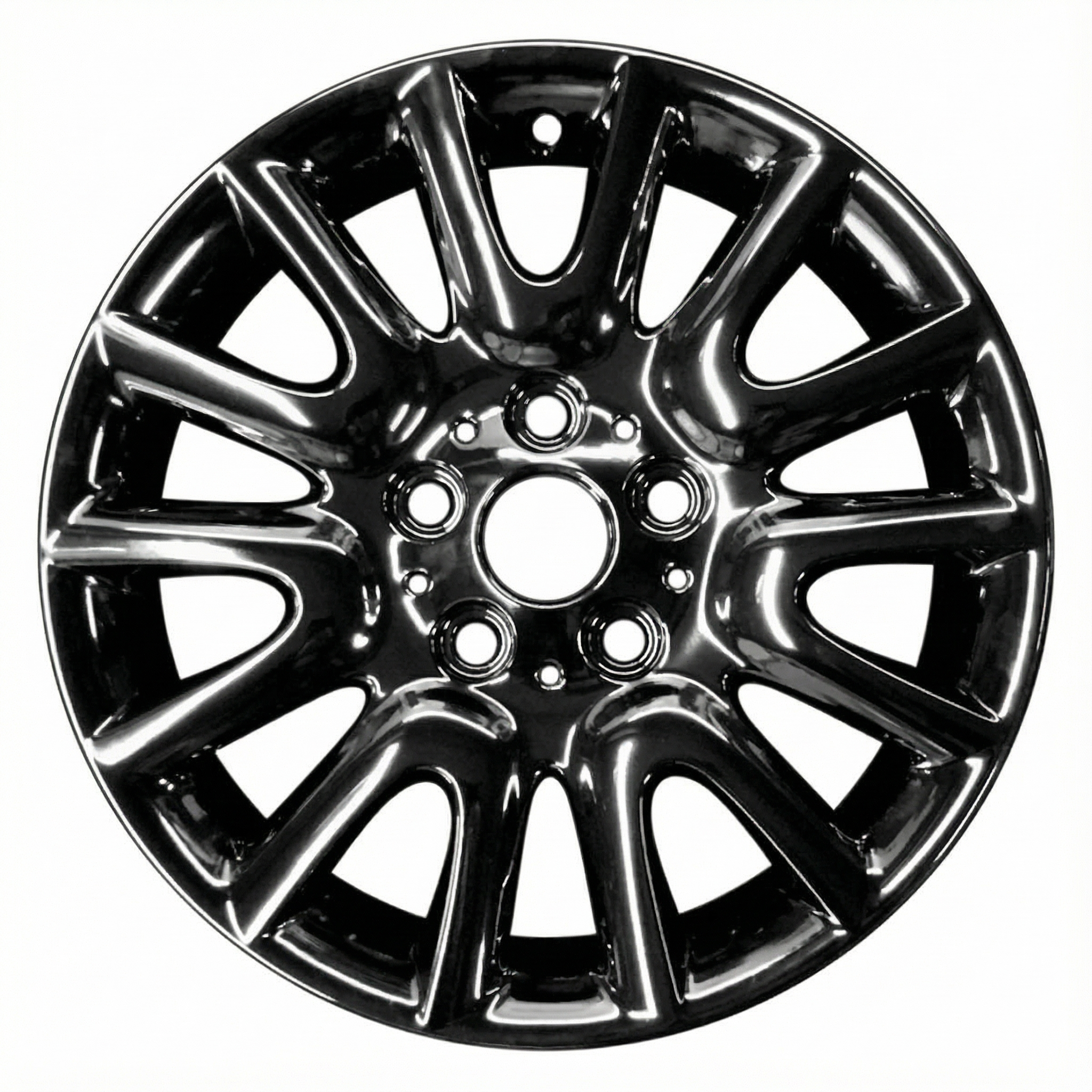 2014-2024 Mini Cooper Black 16x6.5 14-Spoke Painted Alloy Wheel (Remanufactured OEM)