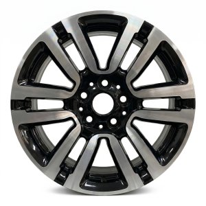 2014-2024 Mini Cooper Black 17x7 6-Spoke Machined Black Alloy Wheel (Remanufactured OEM)