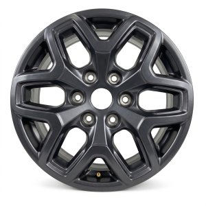 2023 Ford Ranger Black 18x8 6-Spoke Painted Alloy Wheel (Remanufactured OEM)