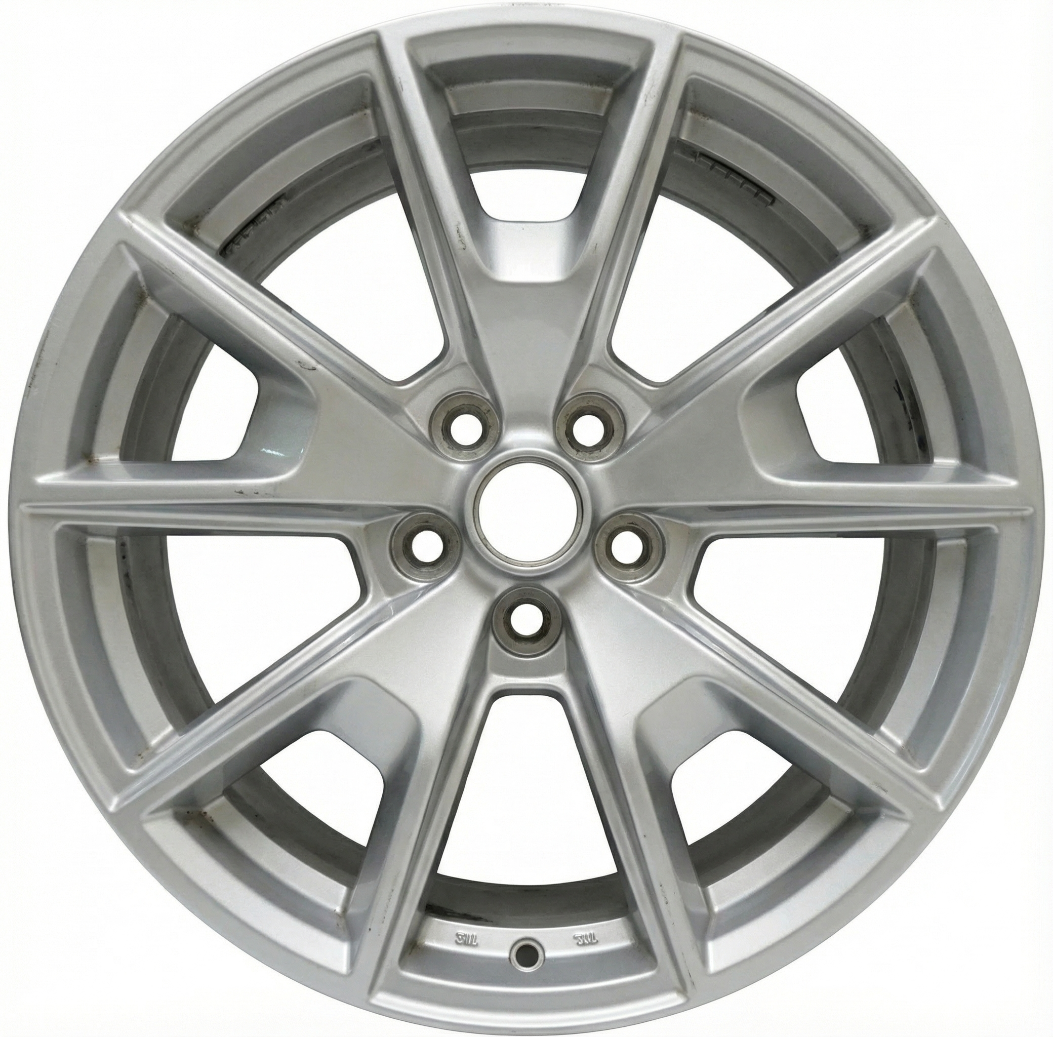 2015-2017 Ford Mustang 19x8.5 5 Y-Spoke Smoked Hyper Painted Alloy Wheel (Remanufactured OEM)