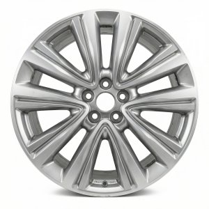 2016-2018 Lincoln MKX 20x8 10-Spoke Smoked Hyper Machined Alloy Wheel (Remanufactured OEM)