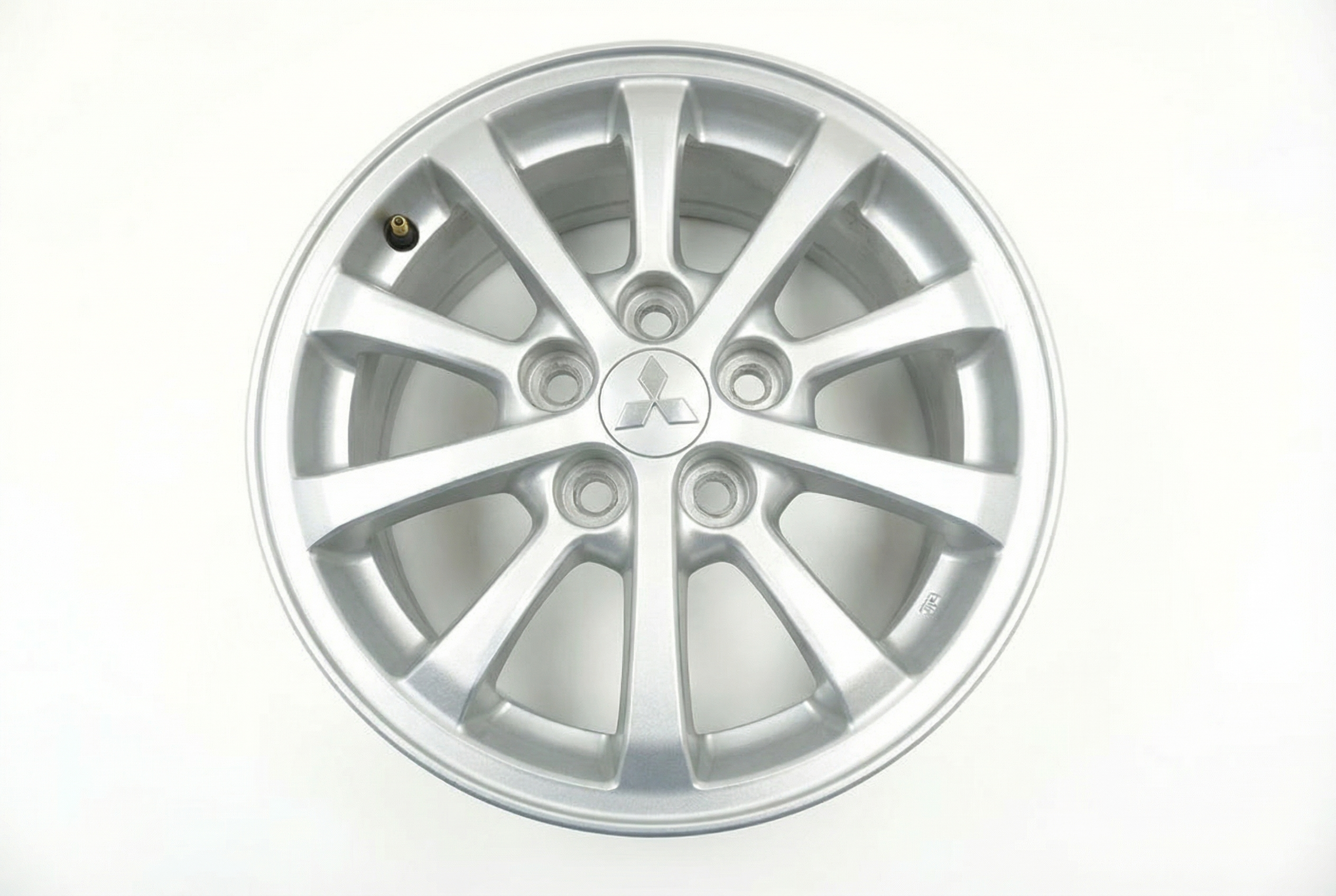 2011-2018 Mitsubishi RVR Silver 16x6.5 10-Spoke Silver Painted Alloy Wheel (Remanufactured OEM)