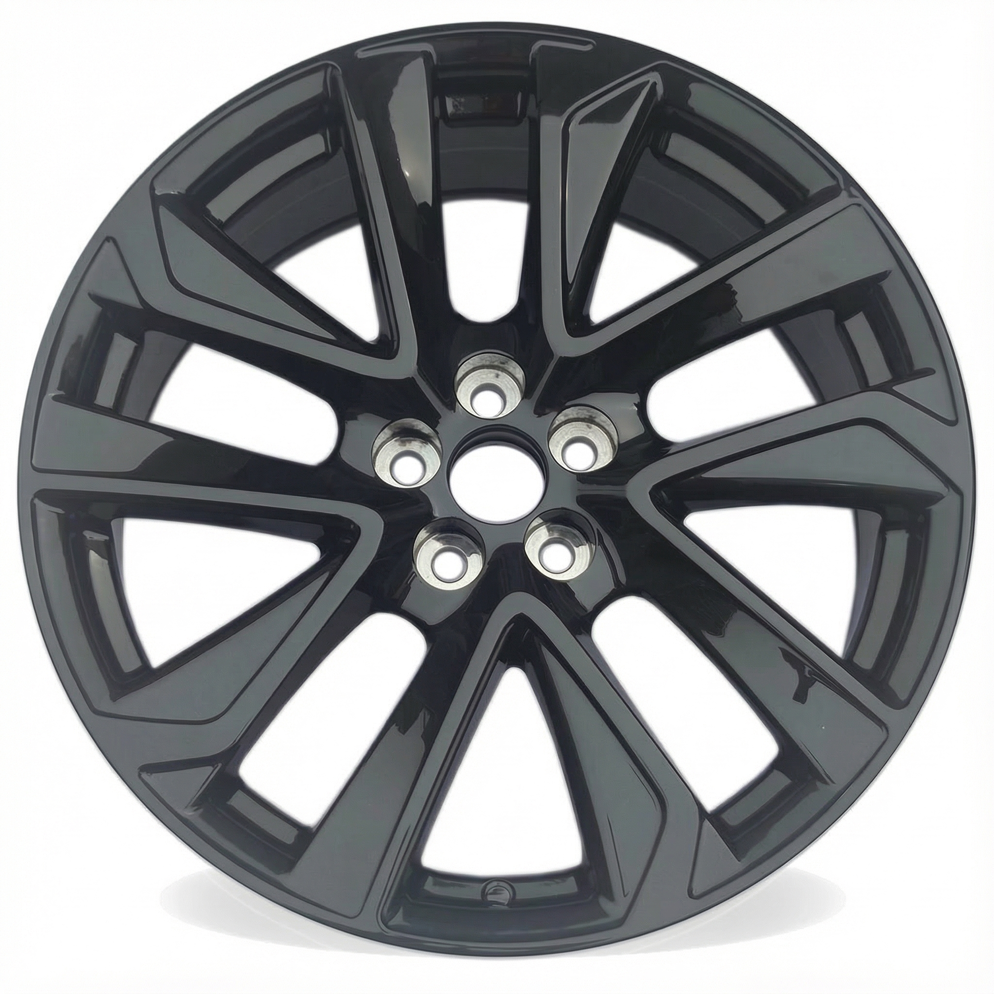 2021-2025 Jeep Grand Cherokee L Black 18x8 5 Y-Spoke Painted Alloy Wheel (Remanufactured OEM)