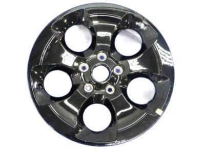 2015-2018 Jeep Wrangler Black Black Painted Steel Wheel (Remanufactured OEM)