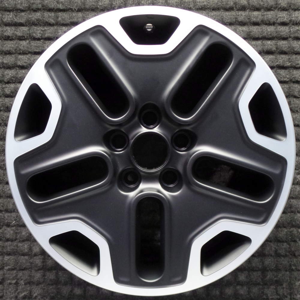 2015-2018 Jeep Renegade Black Machined Aluminum Wheel (Remanufactured OEM)