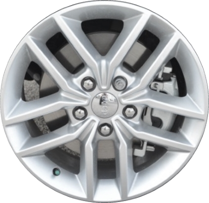 2016-2017 Jeep Grand Cherokee Bronze 18x8 5 V-Spoke Bronze Alloy Wheel (Remanufactured OEM)