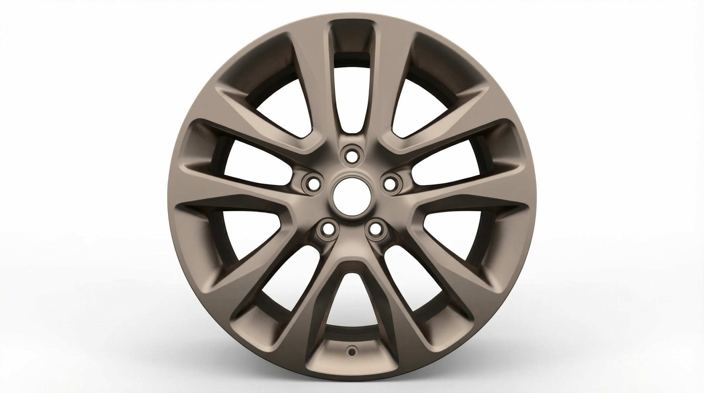 2016-2017 Jeep Grand Cherokee Bronze 20x8 5 V-Spoke Bronze Alloy Wheel (Remanufactured OEM)
