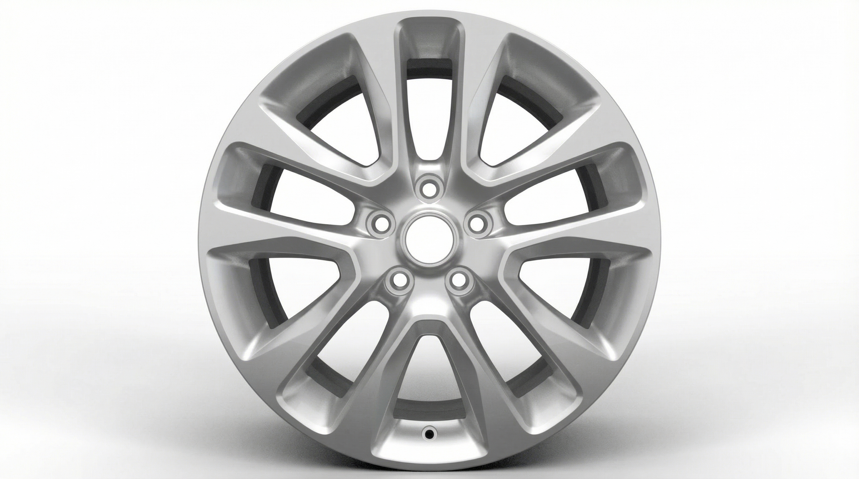 2017-2021 Jeep Grand Cherokee Silver 20x8 5 V-Spoke Satin Silver Alloy Wheel (Remanufactured OEM)