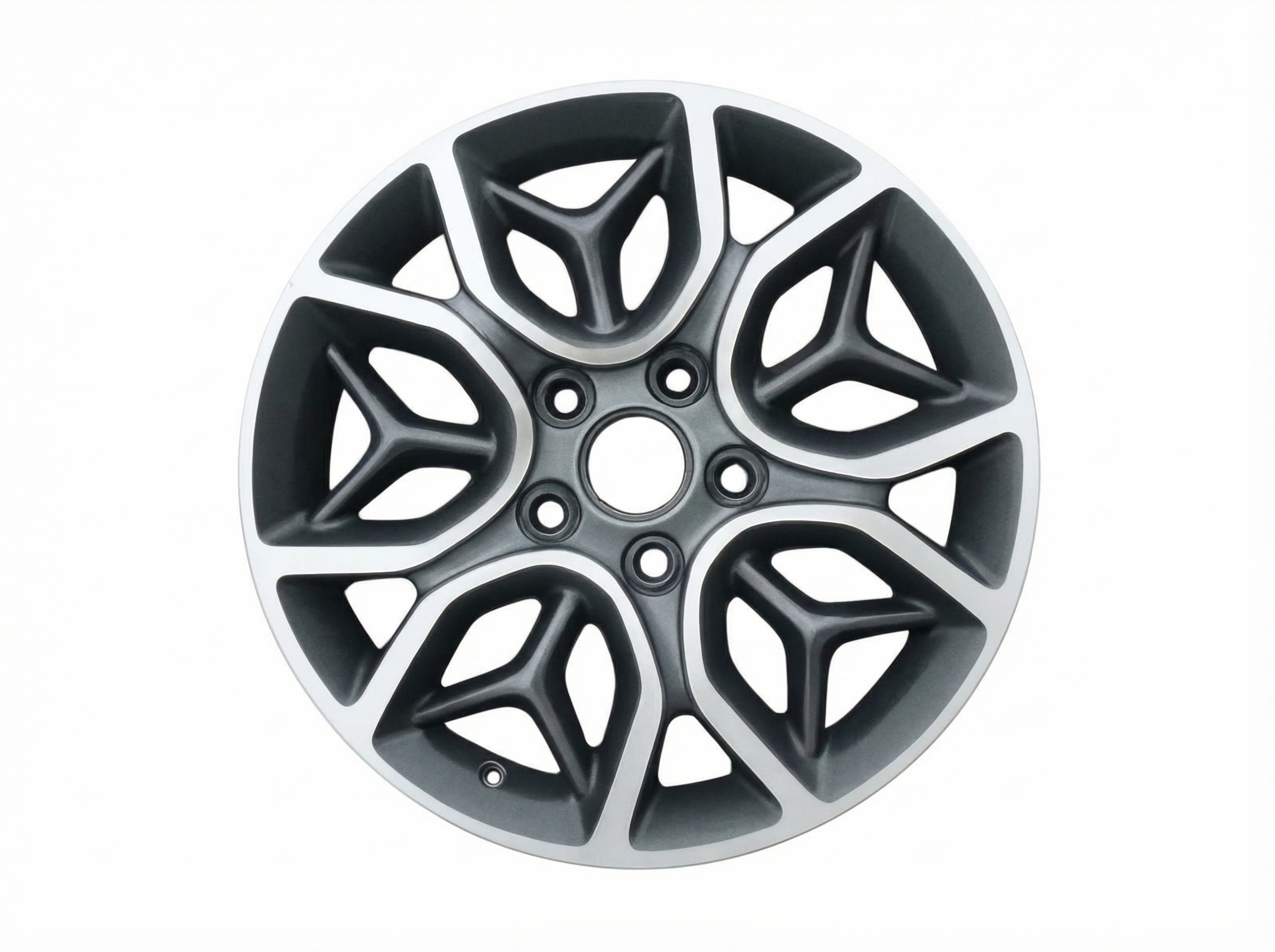 2018-2022 Jeep Grand Cherokee Gray Double Y-Spoke Polished Charcoal Alloy Wheel (Remanufactured OEM)