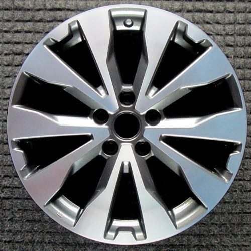 2017-2022 Jeep Compass Black Polished Black Alloy Wheel (Remanufactured OEM)