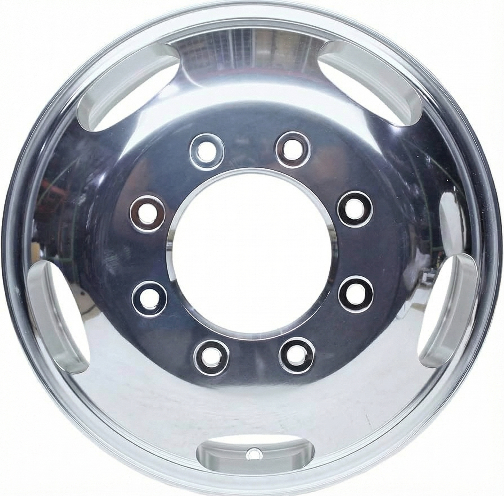 2011-2016 Ford F-550 Super Duty Polished Aluminum Dually Wheel - Front (Used OEM)